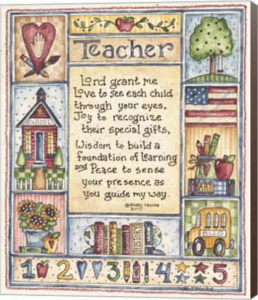 Framed Lord Grant Me To Love Print