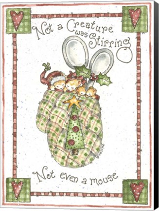 Framed Not Even A Mouse Print