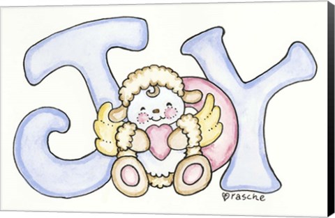 Framed Baby - Joy Print