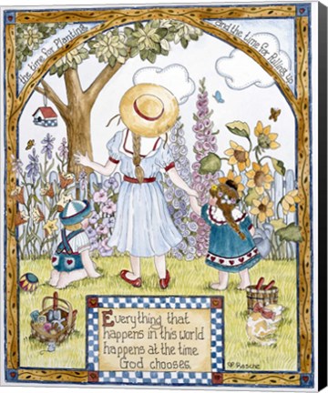 Framed Everything That Happens Print