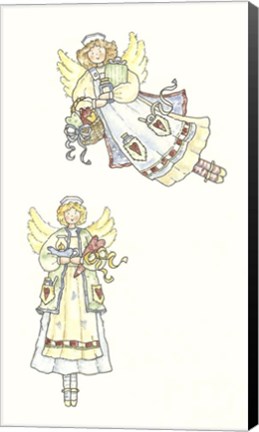 Framed Medical Angels Print