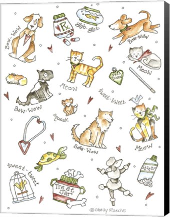 Framed Vet Art Print