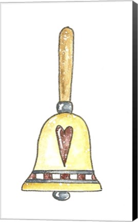 Framed School Handbell Print