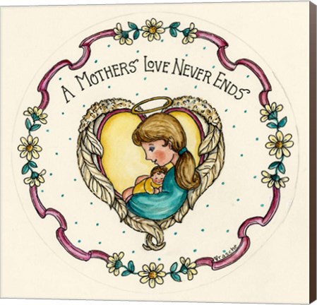 Framed Mother&#39;s Love 1 Print