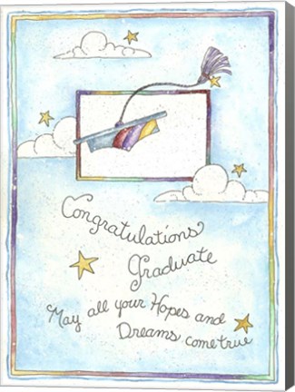 Framed May All Your Hopes Print