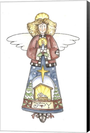 Framed Joy Angel Print