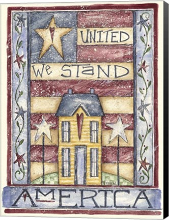 Framed United We Stand Print