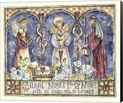 Framed Silent Night 300 Print