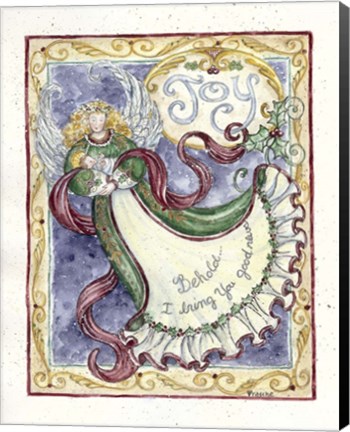 Framed Behold Joy Angel Print