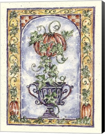 Framed Pumpkin Centerpiece Print