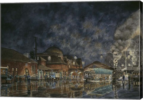 Framed Le Grande Station Print