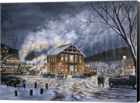 Framed North Field, VT.,  c.1940 Print
