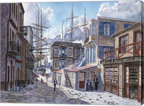 Framed St. Of The Tall Ships Print