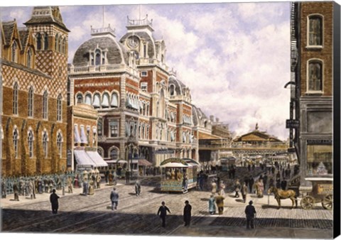 Framed New York,  Central Station Print