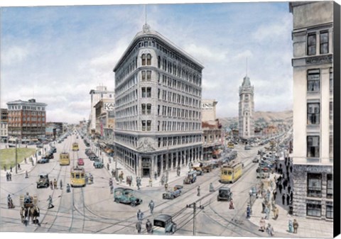 Framed Oakland Print