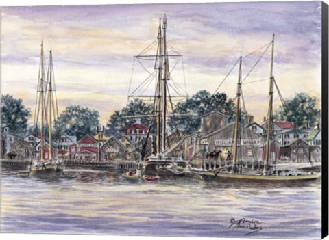 Framed Providence Town Print