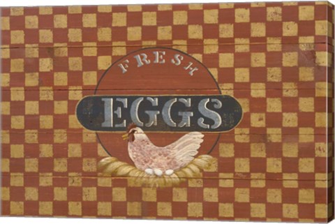 Framed Eggs Print
