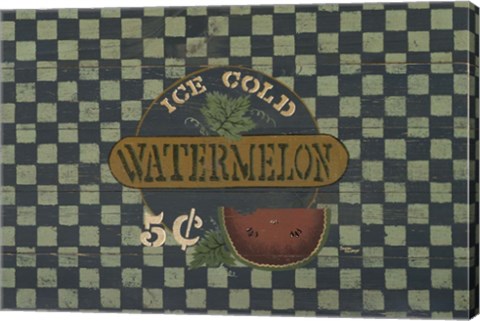 Framed Watermelon Print