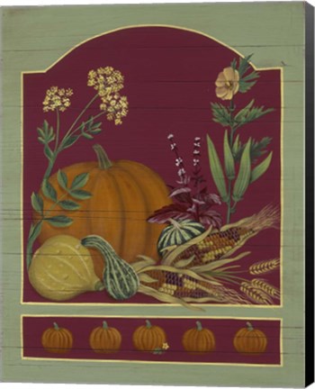 Framed Pumpkin / Autumn Print