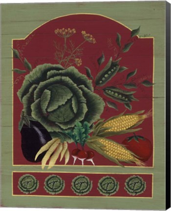 Framed Cabbage Print