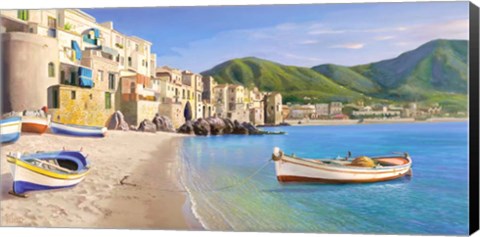 Framed Cefalu Print