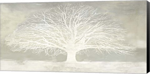 Framed White Tree Print