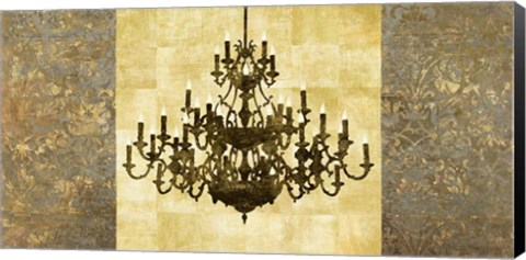 Framed Chandelier Classique Print