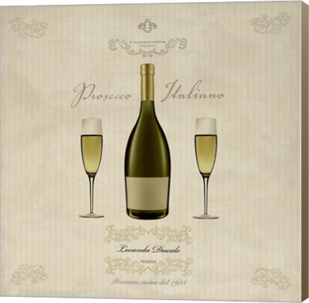 Framed Prosecco Italiano Print