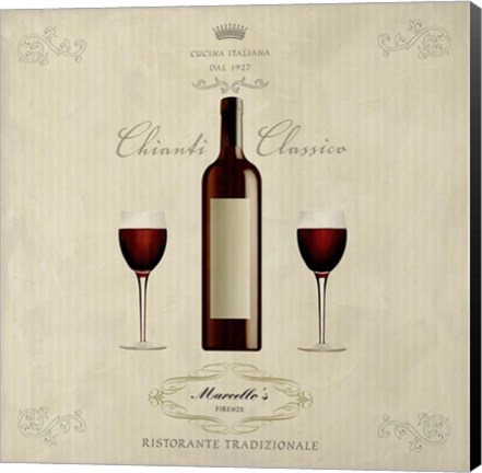 Framed Chianti Classico Print