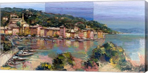 Framed Portofino d&#39;Estate Print