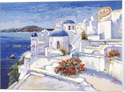 Framed Mykonos Print