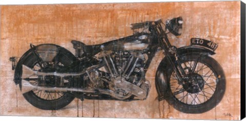 Framed Brough Superior Print