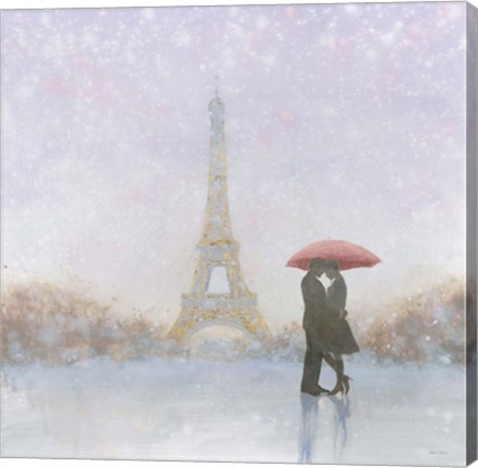 Framed Eiffel Romance Print