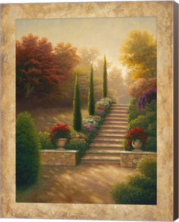 Framed Viola Gardens Print