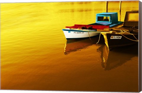 Framed Boat I Print