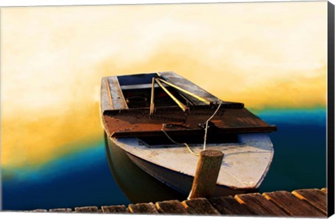 Framed Boat II Print