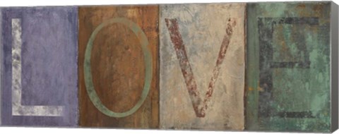 Framed LOVE Print