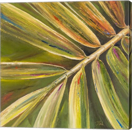 Framed Green Close Up II Print