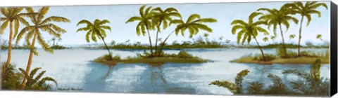 Framed Cool Tropics II Print