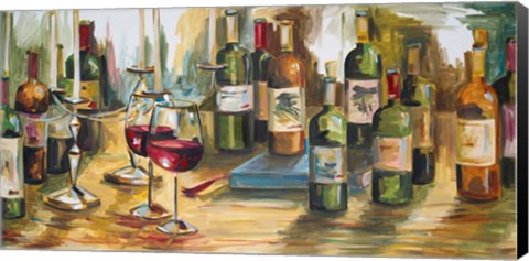 Framed Wine Room Print