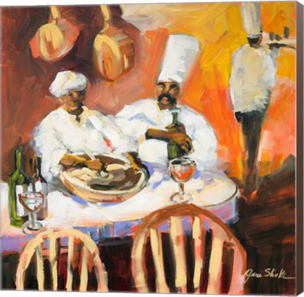Framed Touch of Spice I Print