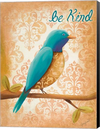 Framed Be Kind Print
