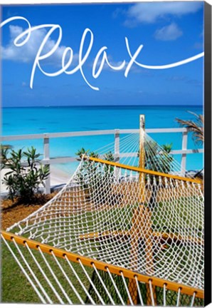 Framed Relax Print