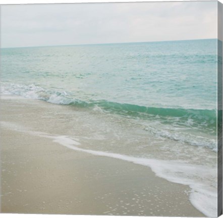 Framed Beach Scene I Print