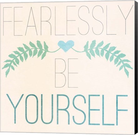 Framed Fab Self II (Fearlessly Be Yourself) Print