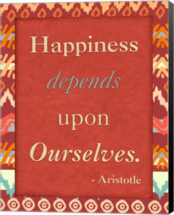 Framed Happiness Ourselves Print