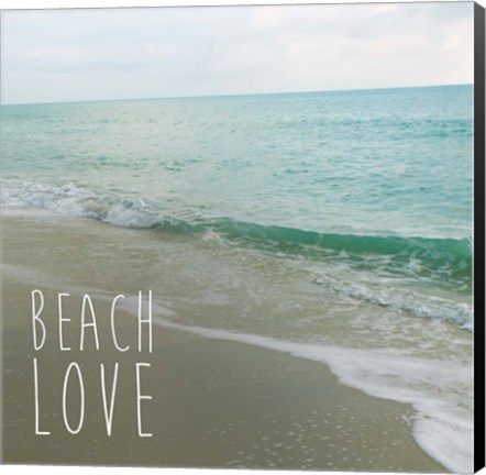 Framed Beach Love Print