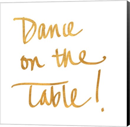 Framed Dance on the Table Print