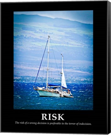 Framed Risk Print