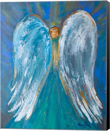 Framed Dream Angel Wings Print